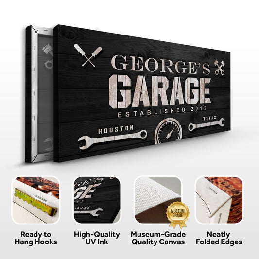 Man Cave Garage Sign