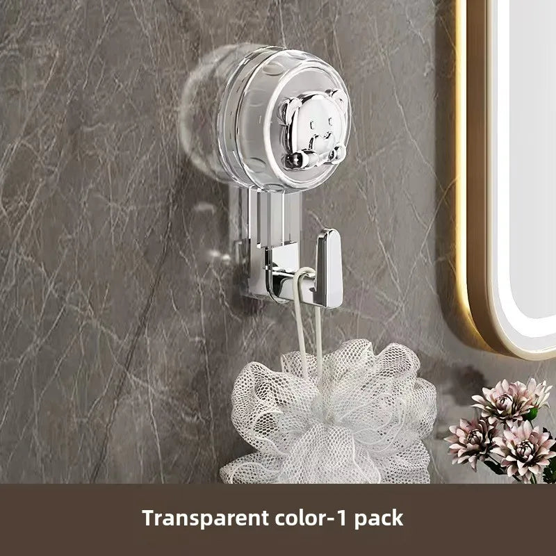 Suction cup hook KitchenTowel command hooks Without Drilling wall stickers hangers Bathroom Door SelfAdhesiveHomeBath accessorie
