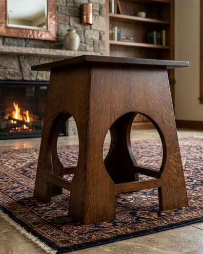 Arts and Crafts / Mission Style Taboret End Table