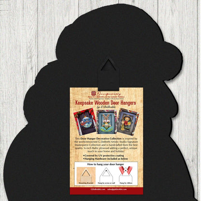Christmas Time Christmas Door Decor by Jamie Mills-Price - Christmas Santa Snowman Decor - 8457502H