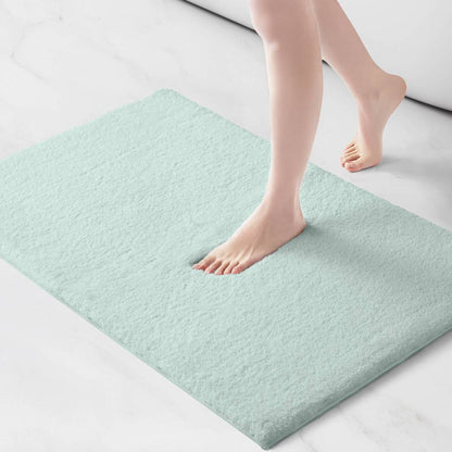 Luxury High Pile Bath Rug 24x40" – Quick Dry, Non-Skid Backing, Machine Washable