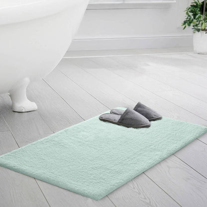 Luxury High Pile Bath Rug 24x40" – Quick Dry, Non-Skid Backing, Machine Washable