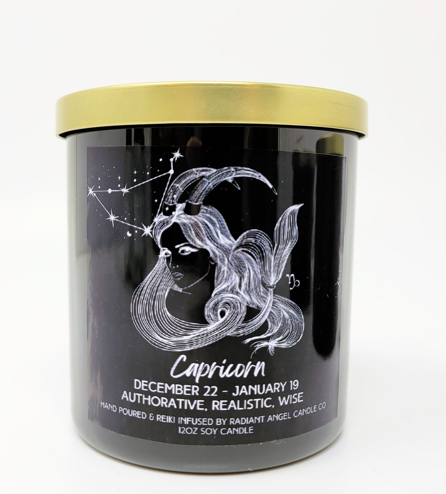 The Zodiac Goddess Line- Scented Crystal Candles