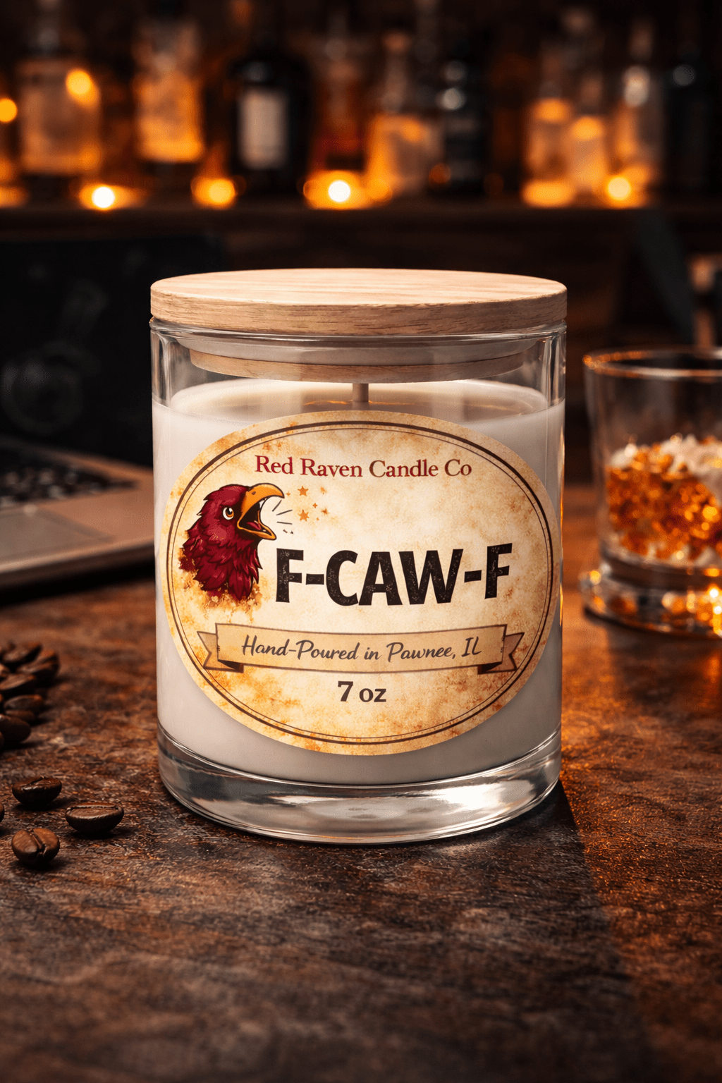 F-CAW-F – Funny Sarcastic Candle