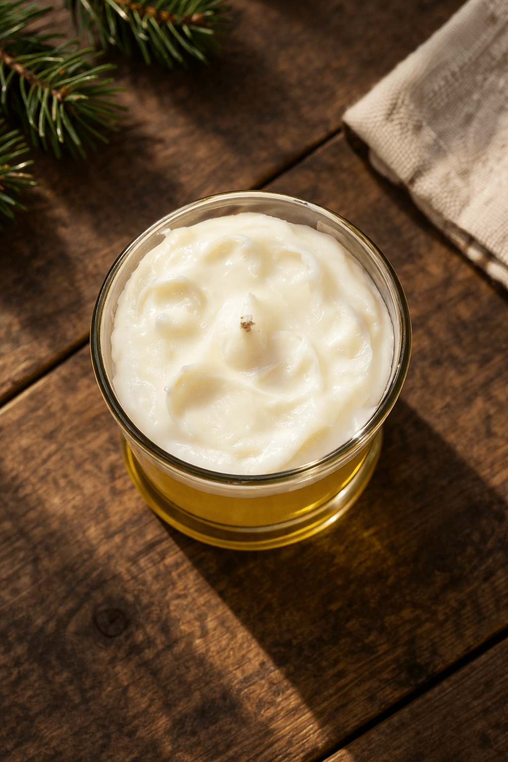 Hold My Beer Candle – Realistic Beer Glass Candle (12.25 oz)