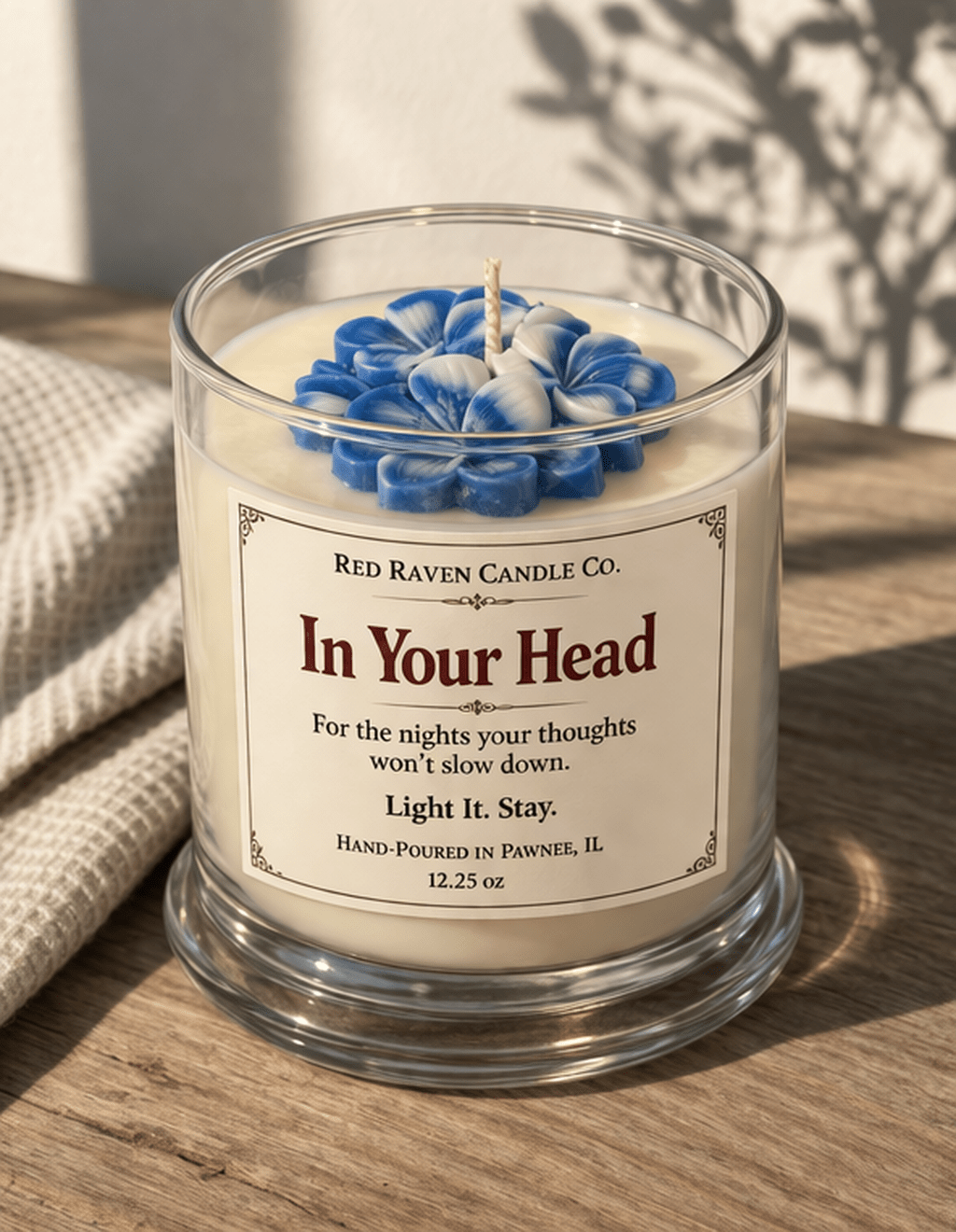 In Your Head - Calming, Relaxation Candle 12.25oz