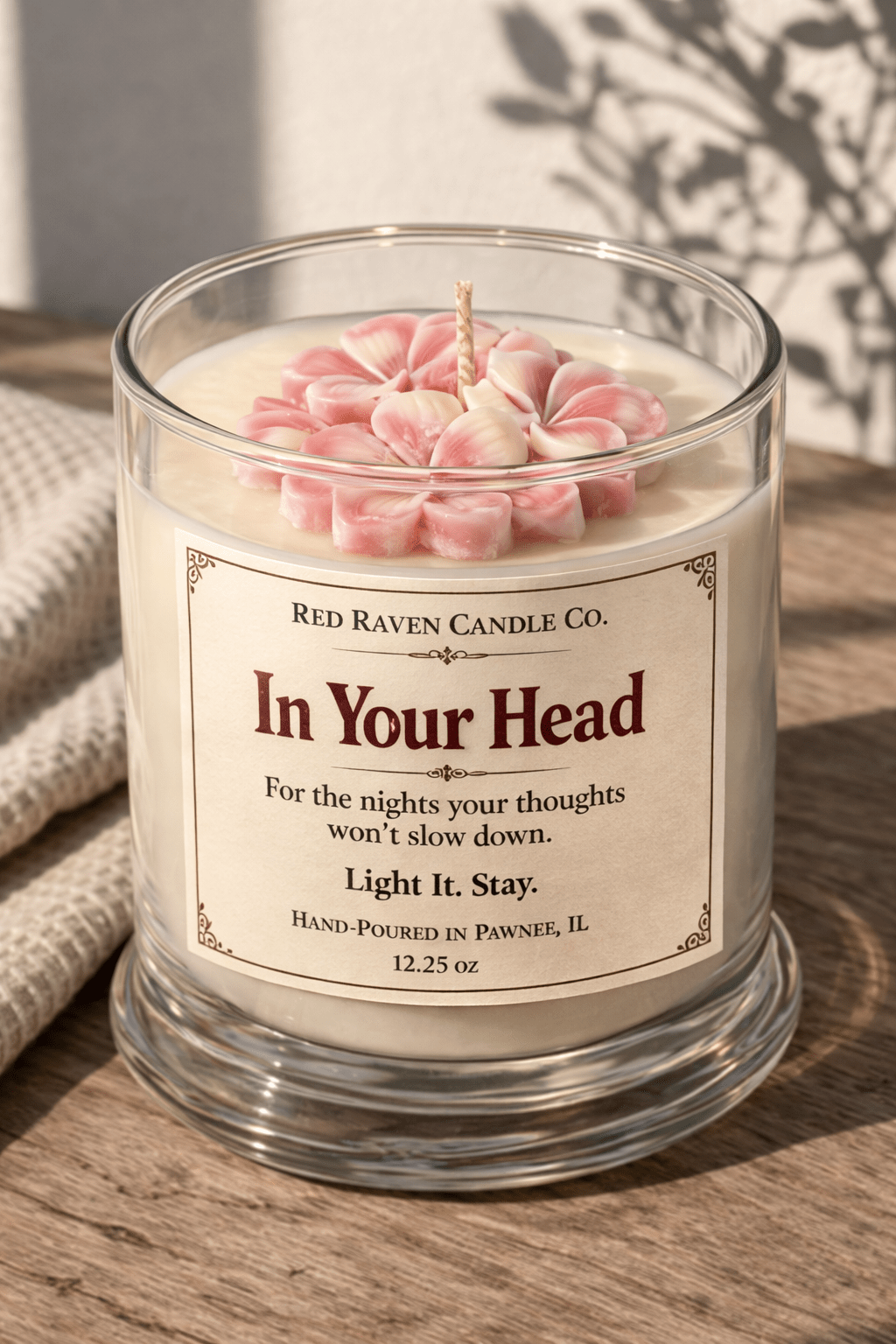 In Your Head - Calming, Relaxation Candle 12.25oz