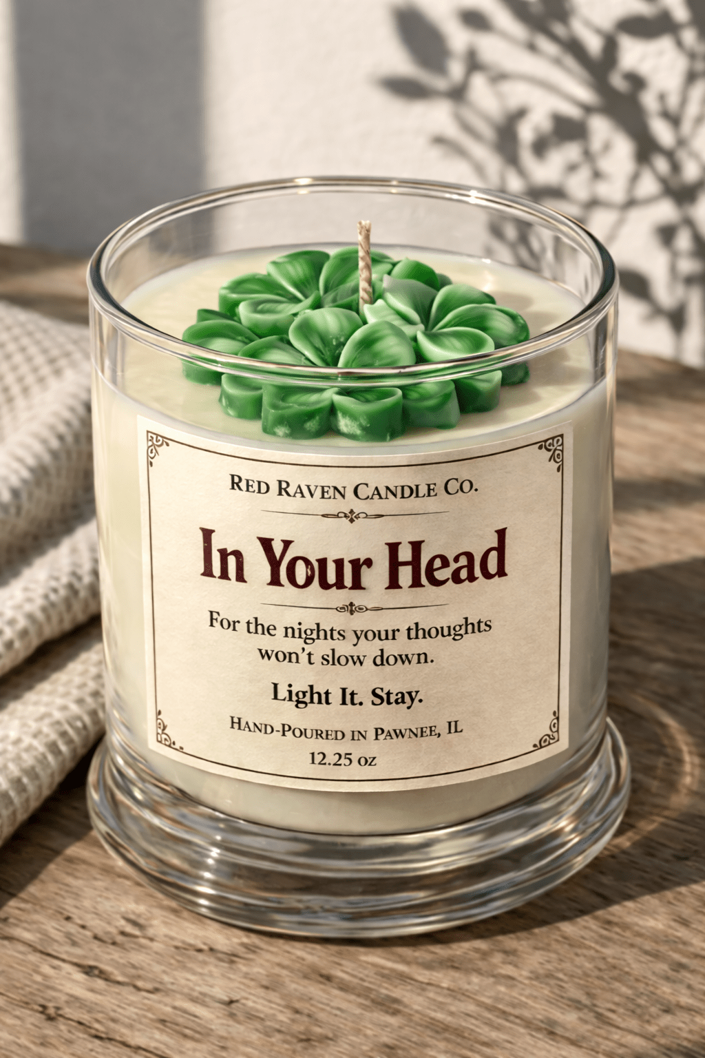 In Your Head - Calming, Relaxation Candle 12.25oz