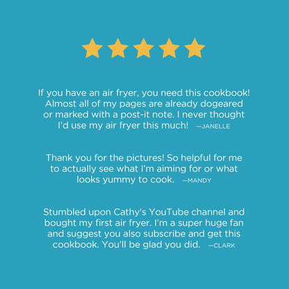 150+ Easy Air Fryer Recipes Cookbook