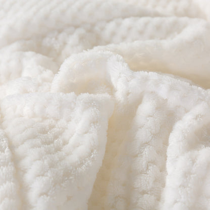 Kasentex Reversible All-Season Plush Comforter Set Twin/Queen/King - Warm Plush Bedding for Winter