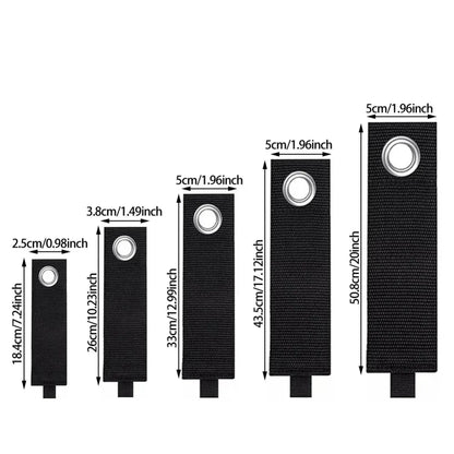Heavy-Duty Storage Straps Reusable Extension Cord Organizer Cable Ties Hose Storage Accessory Holder Garage Organization