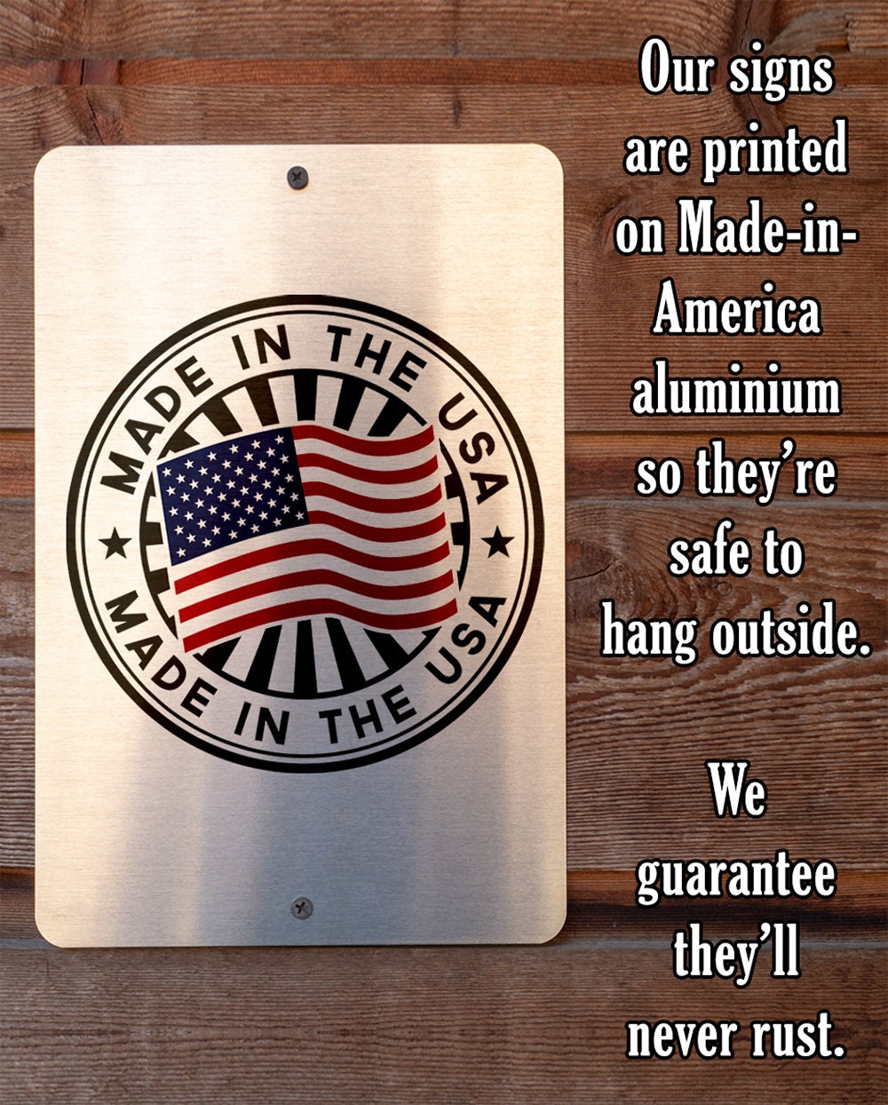 Man Cave Rules - Metal Sign