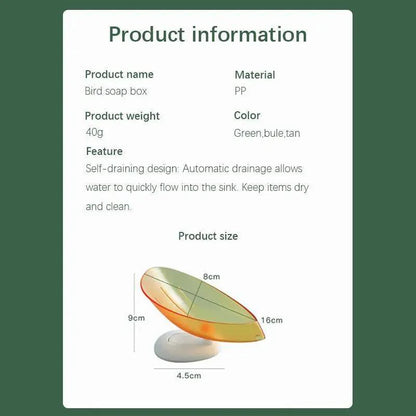 Unique Design Leaf Shape Soap Box Drain Soap Holder Box Bathroom Accessories Toilet Laundry Soap Box Bathroom Supplies Tray Gadgets